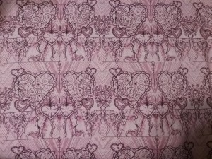 heart fabric